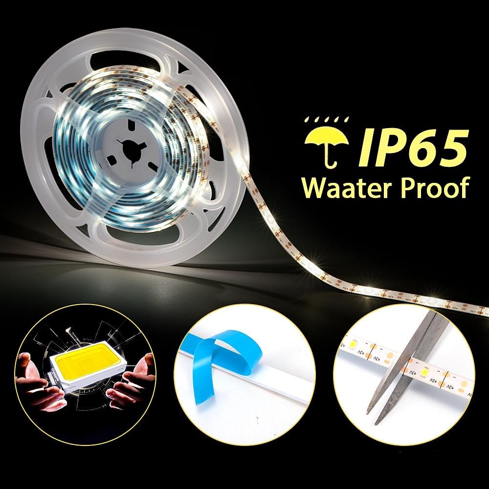 Décoration solaire Ruban LED lumineux à coller (3M)