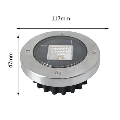 Balise solaire extérieure Lampe de Sol (Inox)