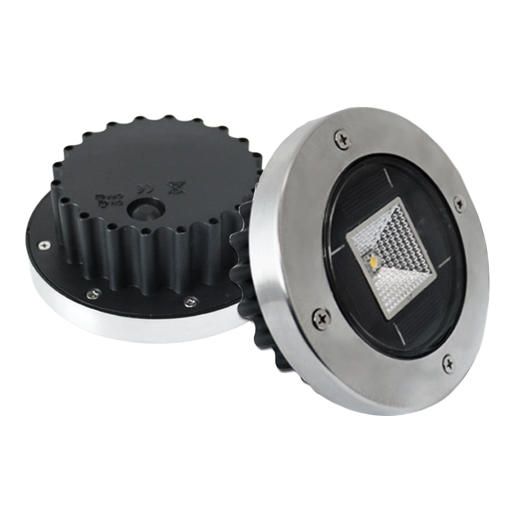 Balise solaire extérieure Lampe de Sol (Inox)