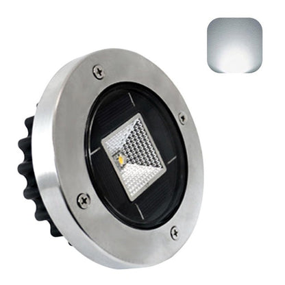 Balise solaire extérieure Lampe de Sol (Inox)
