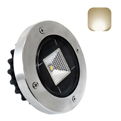 Balise solaire extérieure Lampe de Sol (Inox)