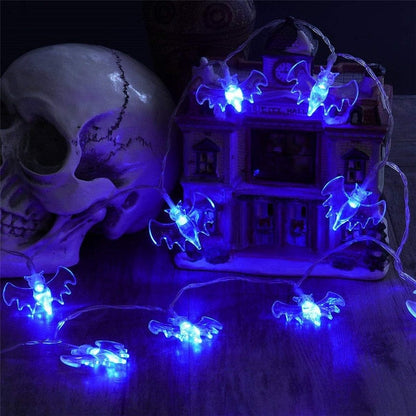 Guirlande solaire lumineuse de jardin avec Chauve souris