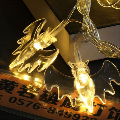 Guirlande solaire lumineuse de jardin avec Chauve souris