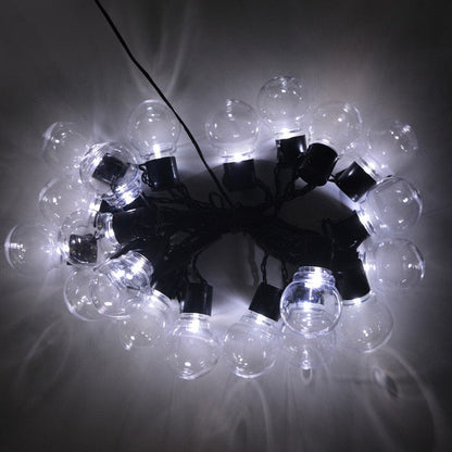 Guirlande solaire  20 Ampoule lumineuses (Blanc/Claire)