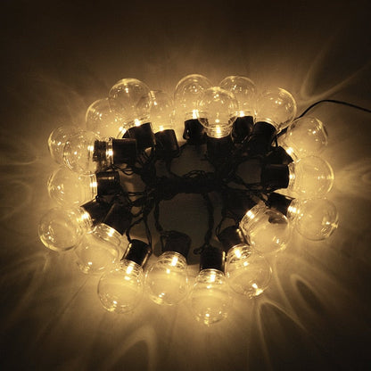 Guirlande solaire  20 Ampoule lumineuses (Blanc/Claire)