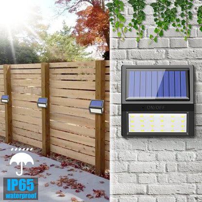 Applique murale solaire extérieur 30 LED (1/2/4/6 Pcs)