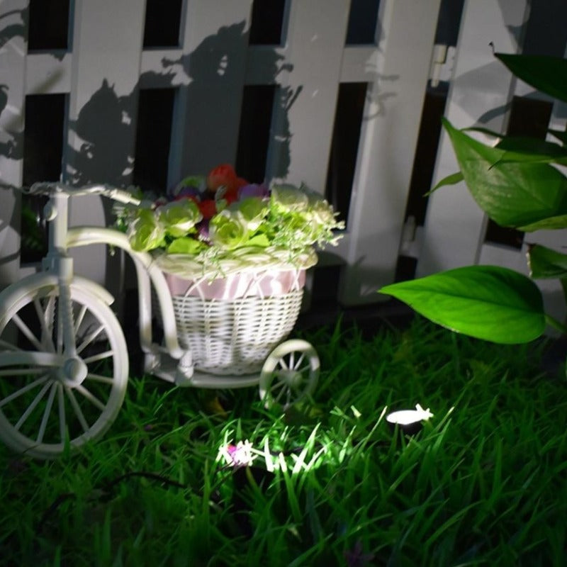 Lampe solaire jardin puissante pour plantes (2 Spot LED)