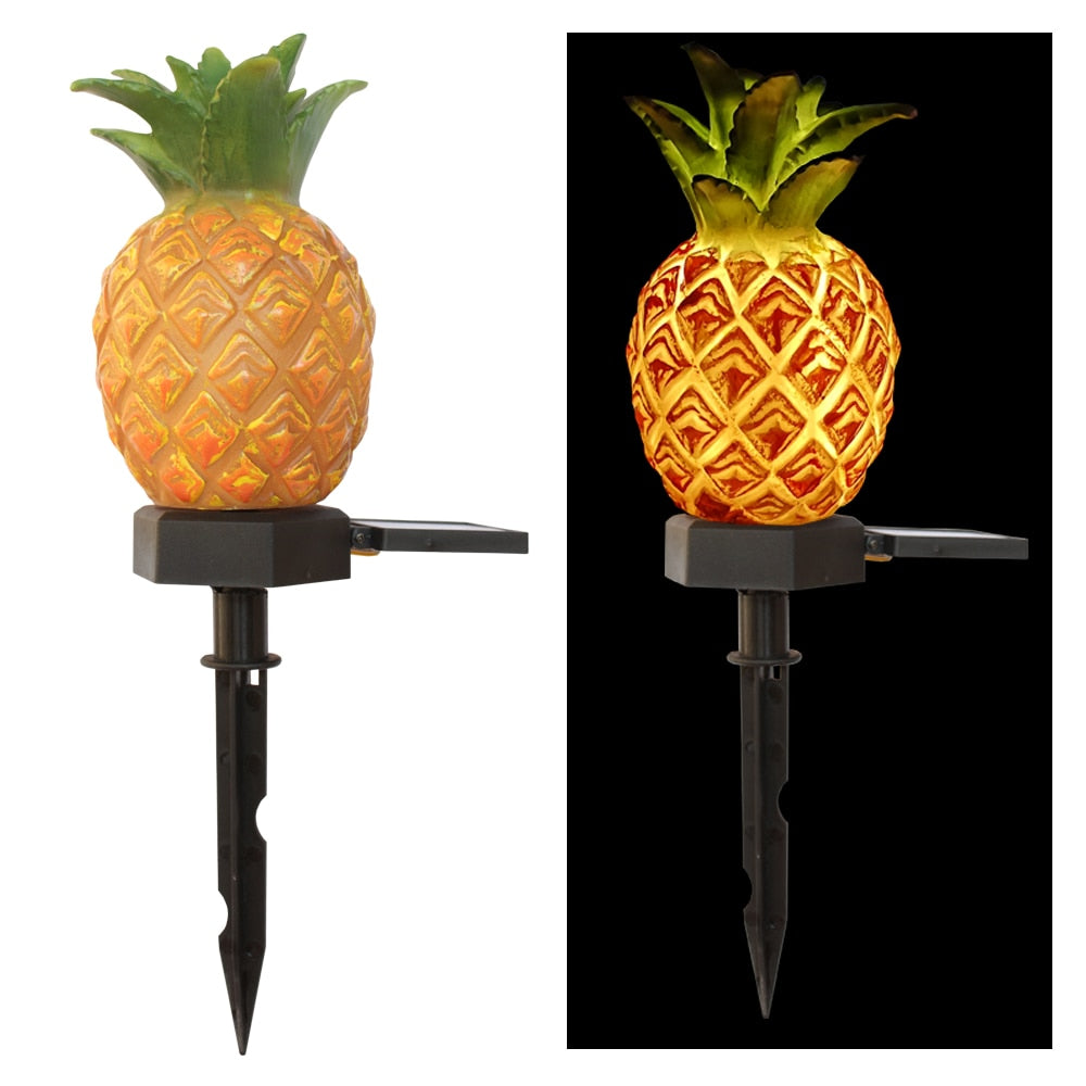 Décoration solaire jardin Piquet en ananas
