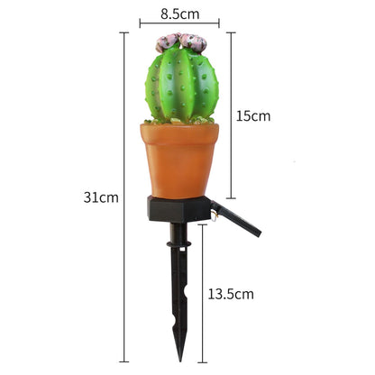 Décoration solaire jardin Cactus Lumineux