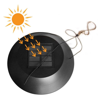 Carillon solaire à suspendre Étoile de mer multicolore