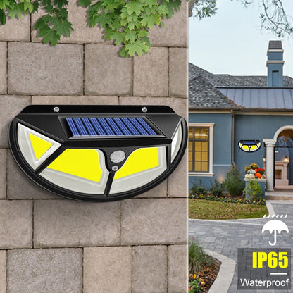 Applique murale solaire COB 122 LED