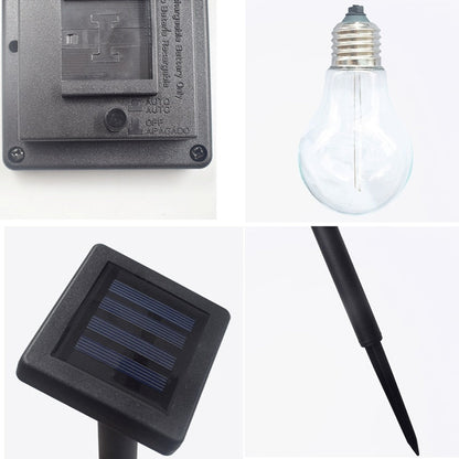 Guirlande solaire de jardin 10 Ampoule LED multicolore