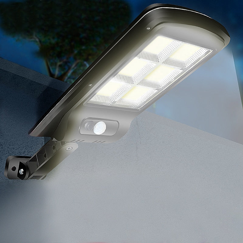 Lampadaire solaire Mini 120 LED COB (télécommande)