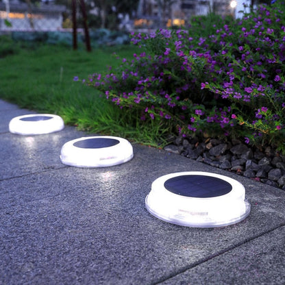 Lampe de sol solaire Balise Lumineuse Jardin (12LED)