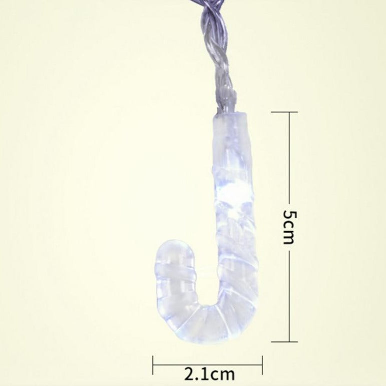 Guirlande solaire Sucre d'Orge Lumineux