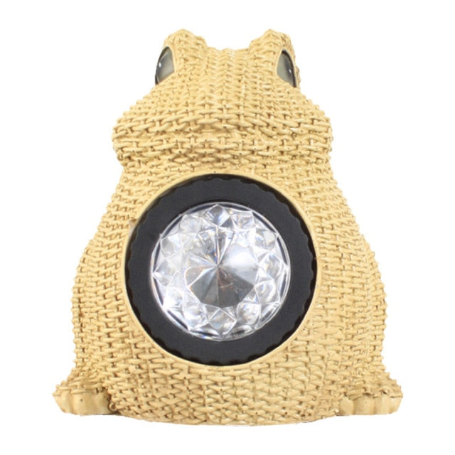 Animaux solaire Grenouille lumineuse de jardin