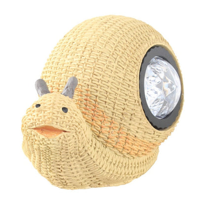 Animaux solaire Escargot lumineux de jardin
