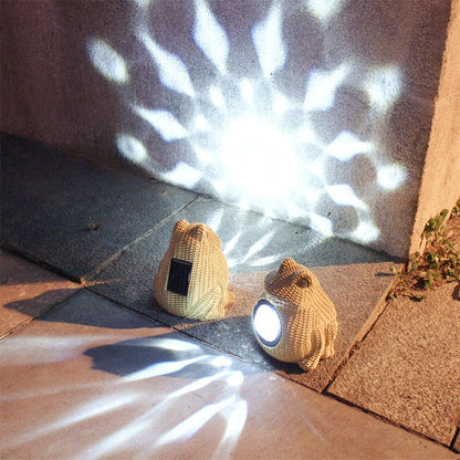 Animaux solaire Grenouille lumineuse de jardin