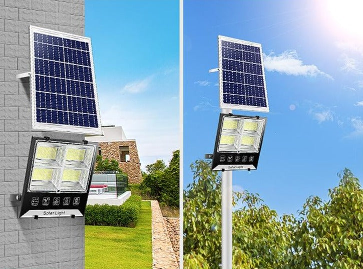 Projecteur solaire Super LED à Quatre cotés 300 Watts (Télécommande)