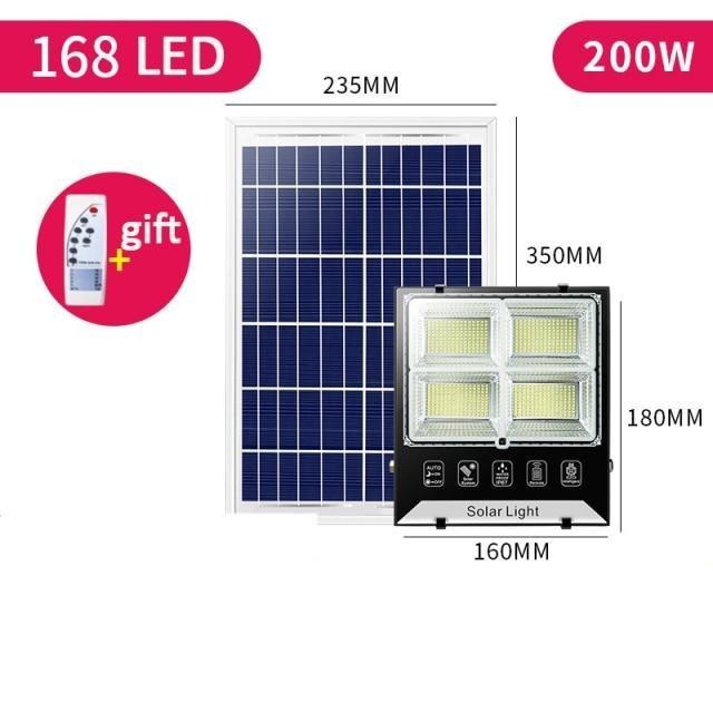 Projecteur solaire Super LED à Quatre cotés 300 Watts (Télécommande)