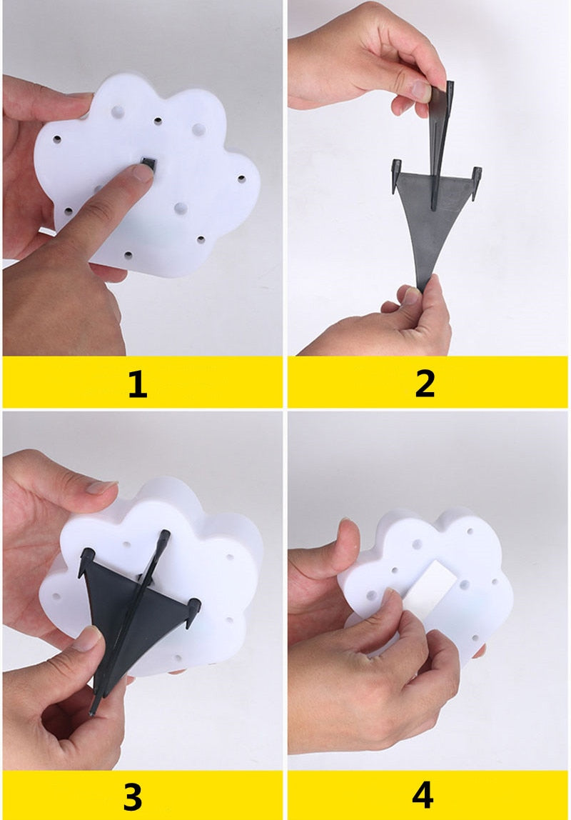 Lampe de sol solaire Patte d'ours