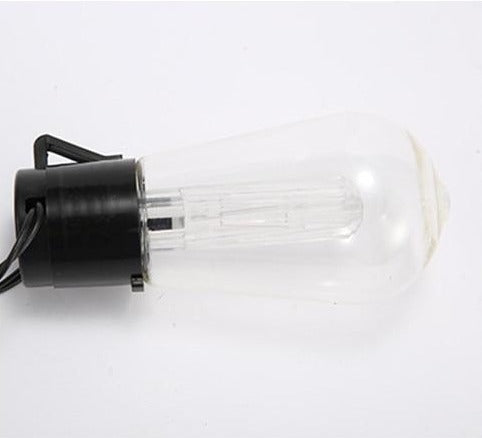 Guirlande solaire Chaîne d'ampoule en lumière