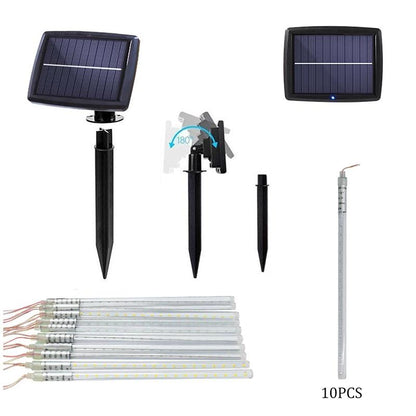 Guirlande Solaire Multicolore <br> Pluie de Météore