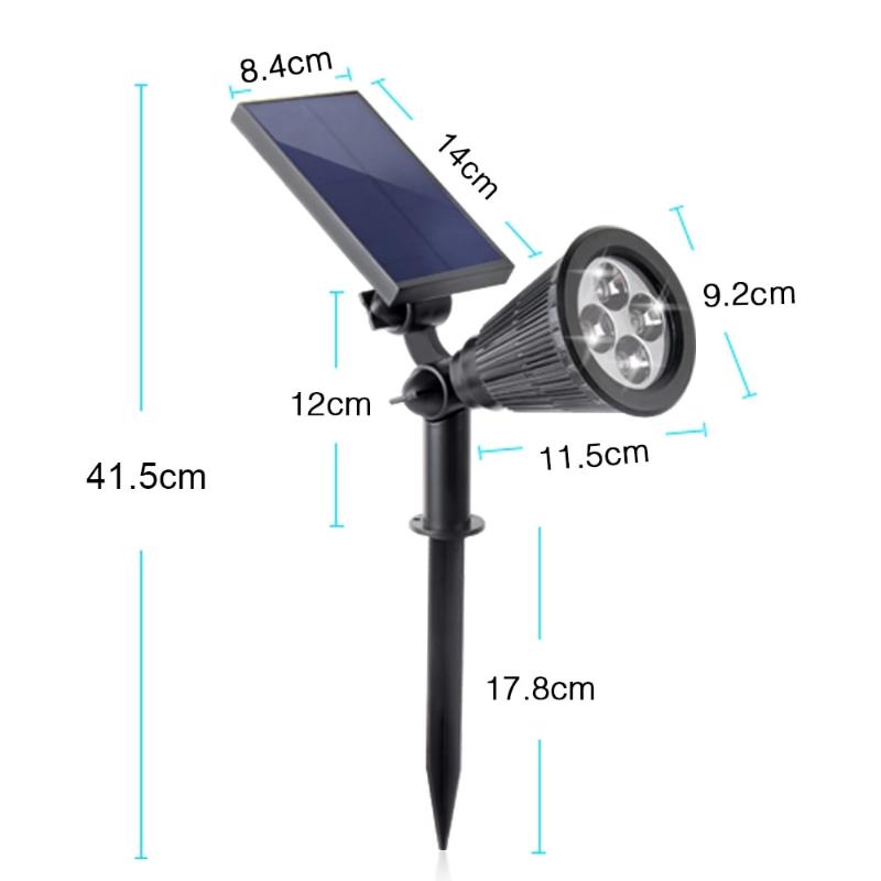Piquet solaire jardin Spot Extérieur pour Gazon
