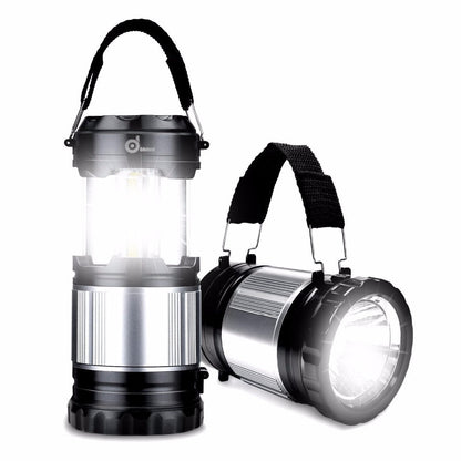 Lampe solaire camping Lanterne 2 en 1 Pliable
