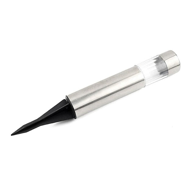 Balise solaire extérieure Piquet Argenté Inox