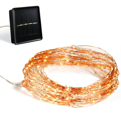 Guirlande Solaire Branche de Cuivre (100/200/300 LED)