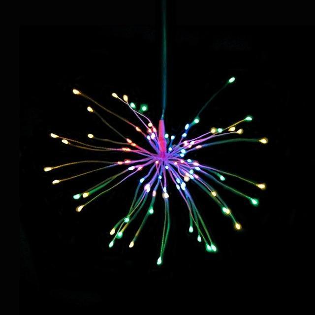 Guirlande Solaire Feu d'Artifice Multicolore