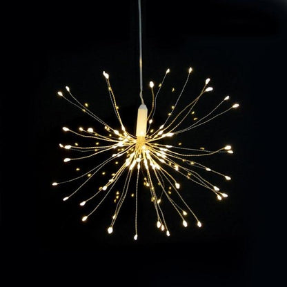 Guirlande Solaire Feu d'Artifice Jaune