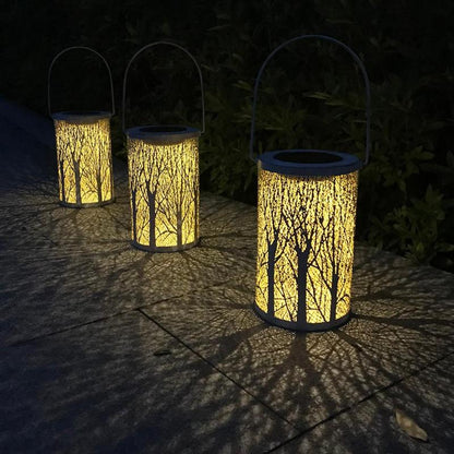Lanterne Solaire Marocaine Arbre Lumineux