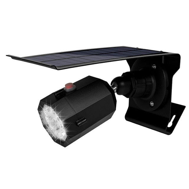 Lampe solaire jardin Projecteur à détection mouvement