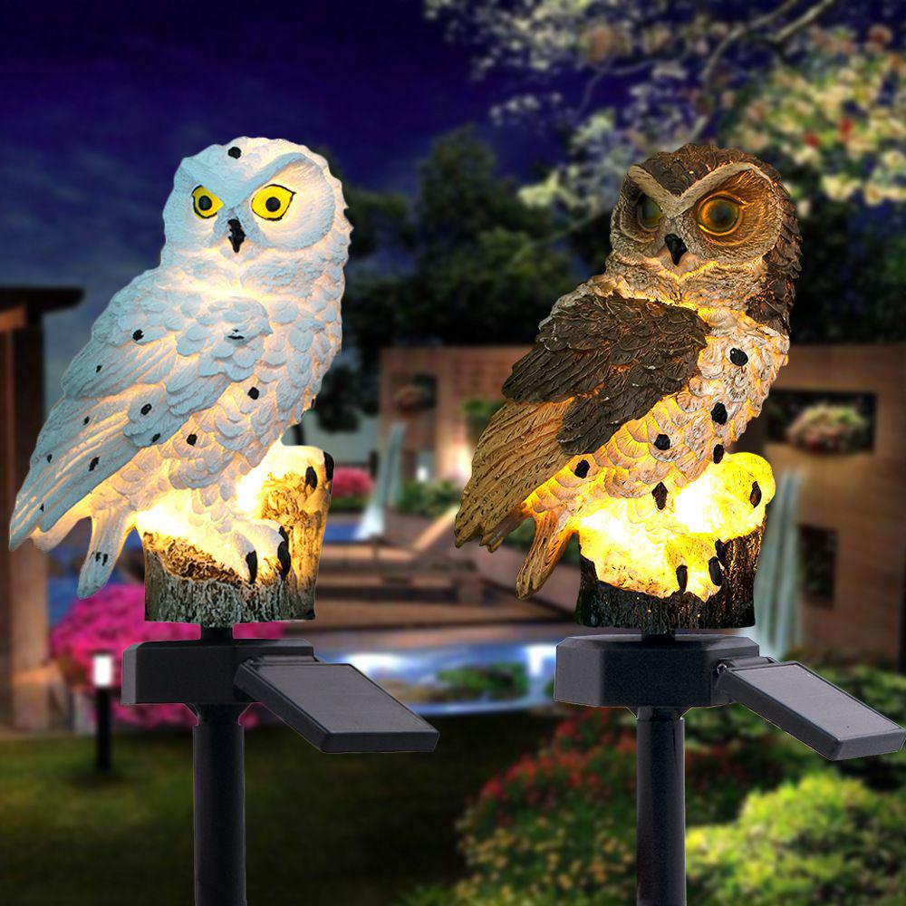 Animaux solaire La Chouette Nocturne