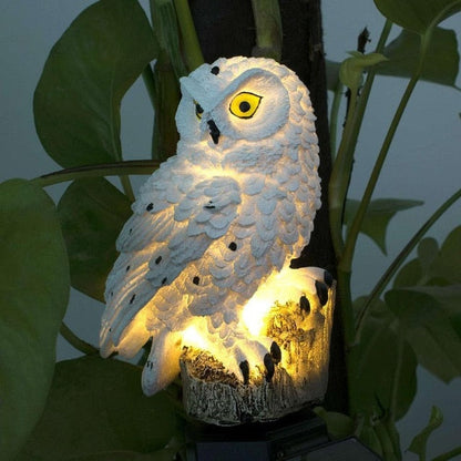 Animaux solaire La Chouette Nocturne