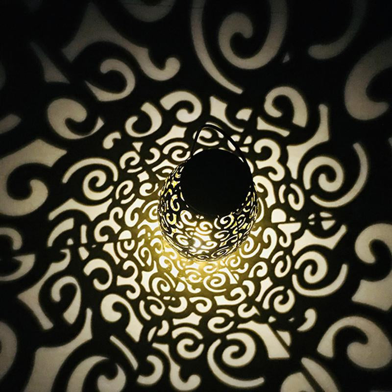 Lanterne Solaire Marocaine Rubis de Nuage