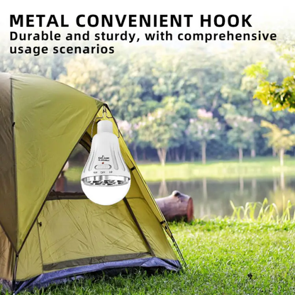 Solar Portable Lamp Multi-functional Outdoor Searchlight Strong Light Large Capacity Long Battery Life