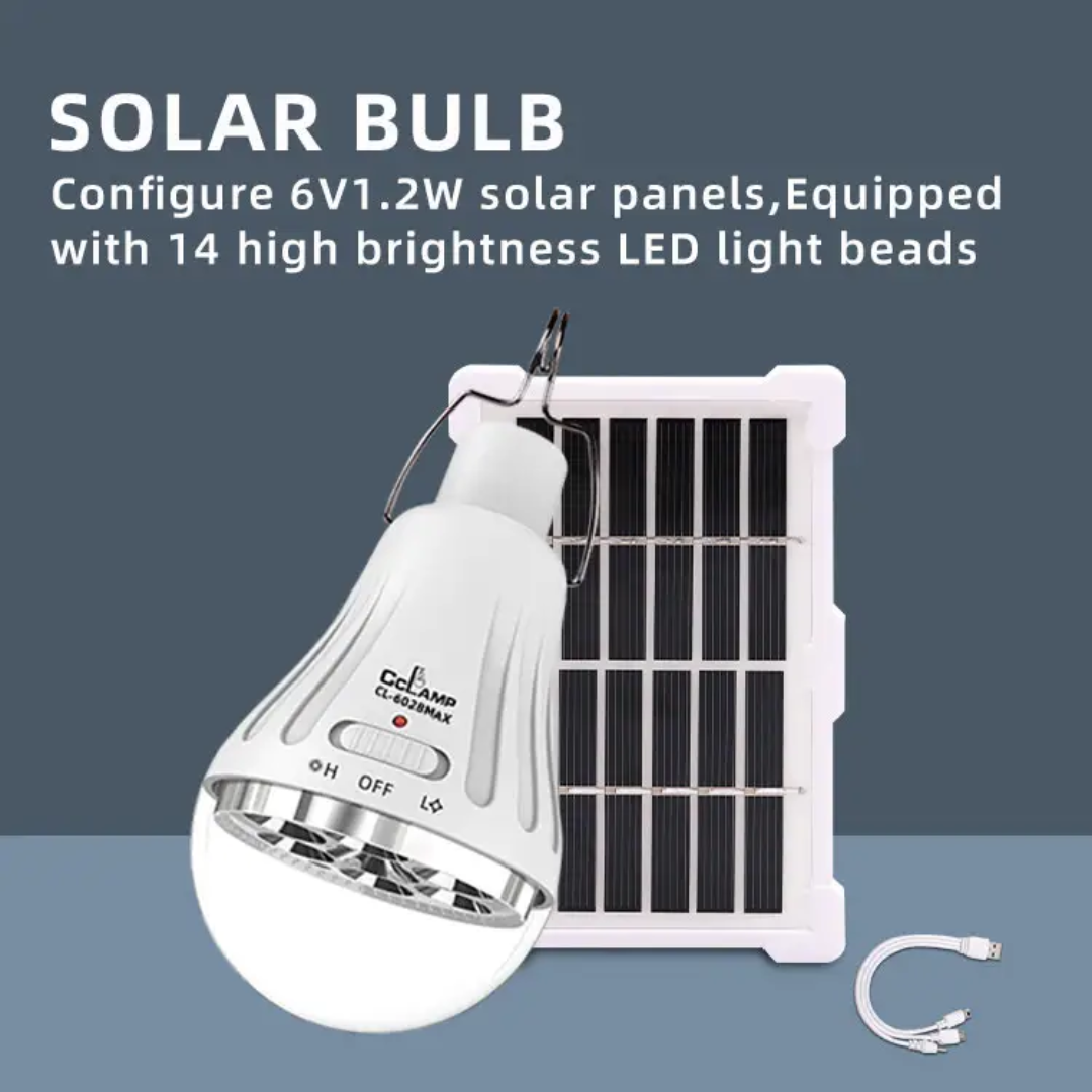 Solar Portable Lamp Multi-functional Outdoor Searchlight Strong Light Large Capacity Long Battery Life