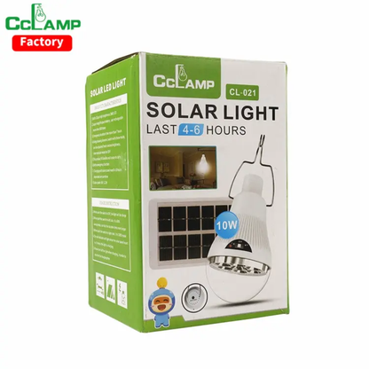 Solar Portable Lamp Multi-functional Outdoor Searchlight Strong Light Large Capacity Long Battery Life