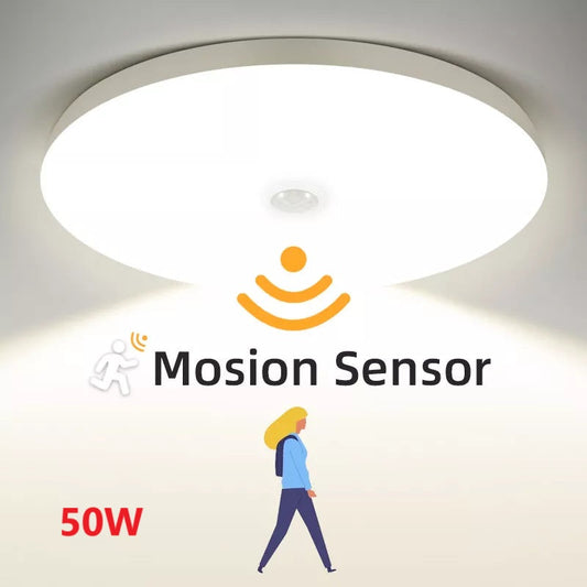 Motion Sensor 50W LED Ceiling Light