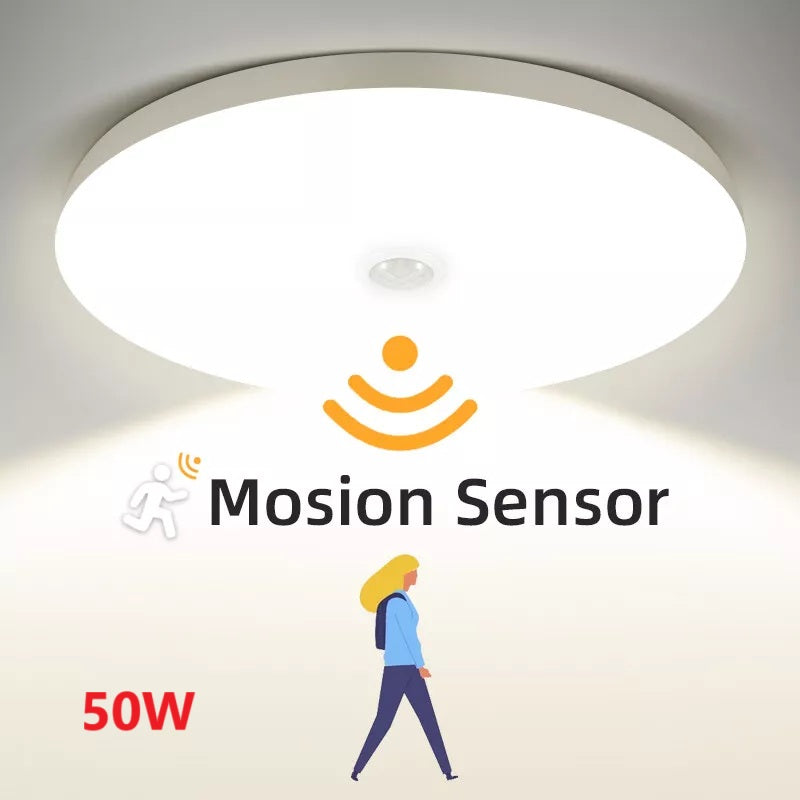 Motion Sensor 50W LED Ceiling Light