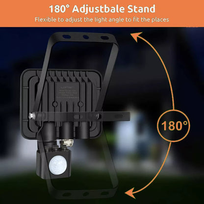 LED PIR Motion Sensor Outdoor Floodlight – Waterproof Garden Security Light with Automatic Detection