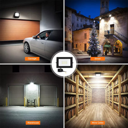 30W LED Floodlight Security Light – Outdoor Garden & Wall Lighting. IP66 Waterproof Flood Lights