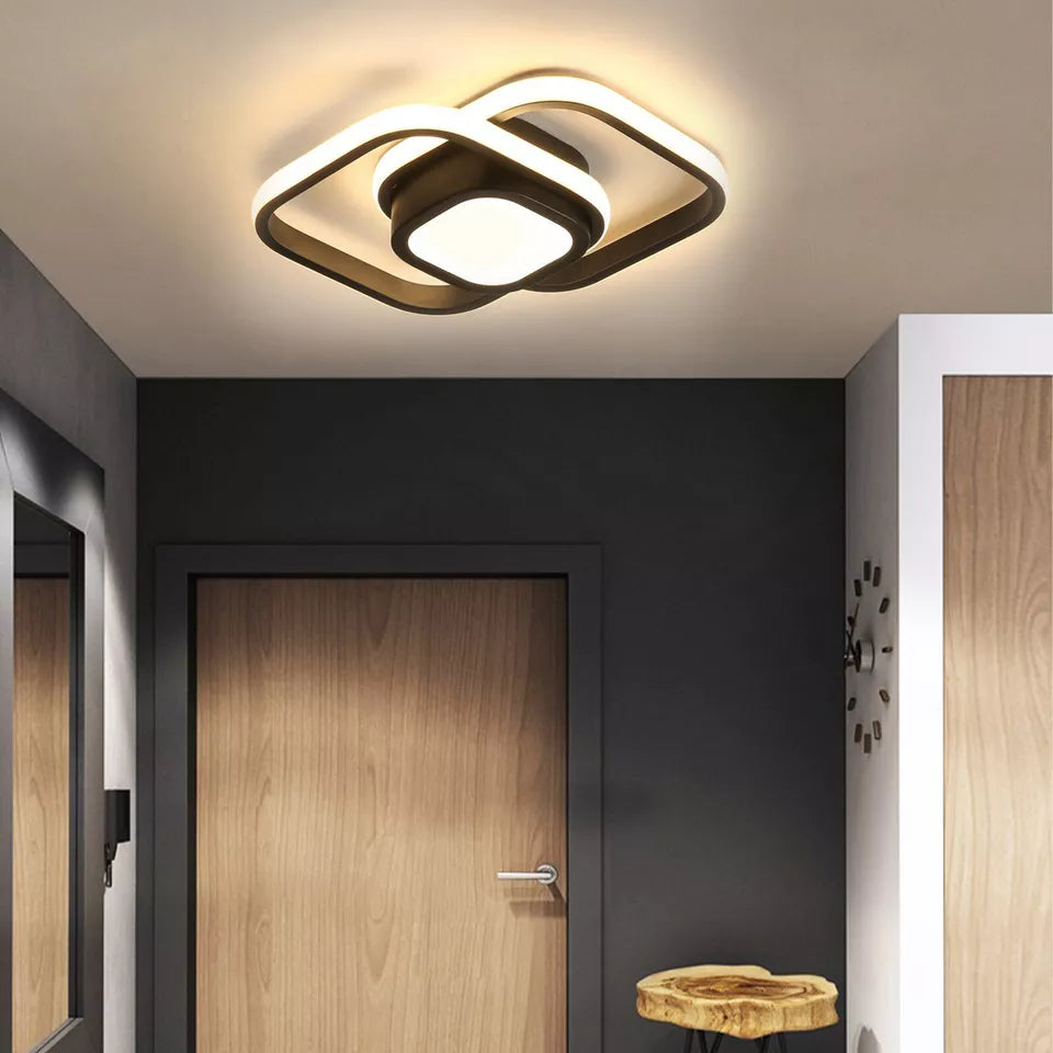 Modern LED Pendant Chandelier for Living Room and Bedroom - Stylish Ceiling Light for UK Homes