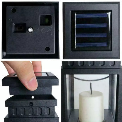 2 Pack Solar Garden Hanging Lamps