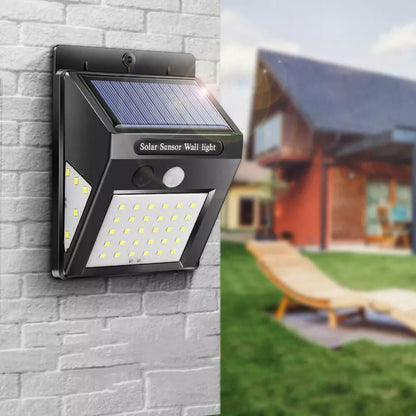 Outdoor Solar Sensor Wall Lights
