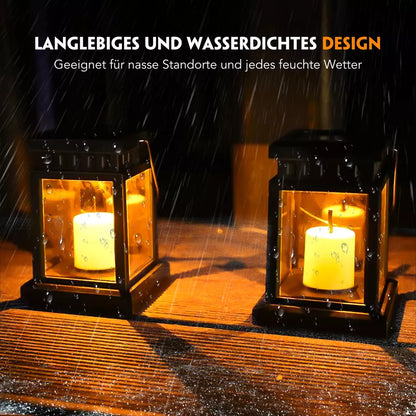2 Pack Solar Garden Hanging Lamps
