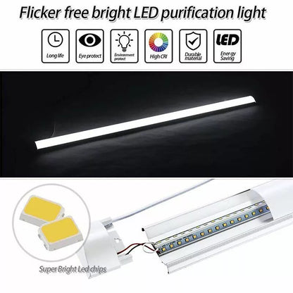 4FT LED Ceiling Strip Light – Energy-Efficient Batten Tube for Office. Garage & Commercial Spaces
